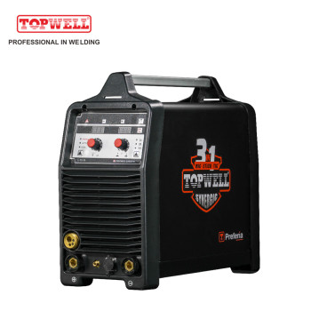 TOPWELL 200 AMP Small MIG/MMA Welding Machine ProMIG-200SYN Pulse aluminum mig welder