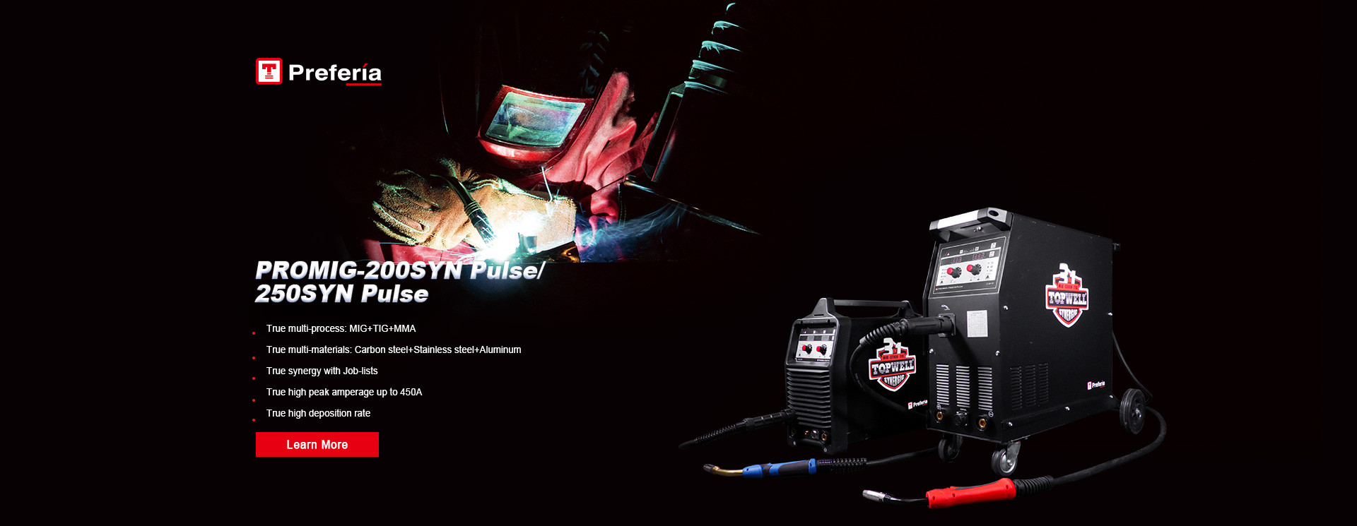Topwell Welders：Your Welding Expert,MIG/TIG/MMA Welders & Plasma Cutters.