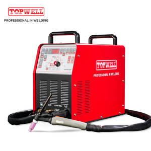 TOPWELL Mini Inverter Dc Tig 250 ac dc tig máquina de solda por pulso