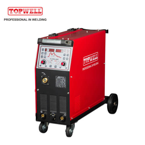 China professional TOPWELL twin pulse mig welding machine ALUMIG-250P