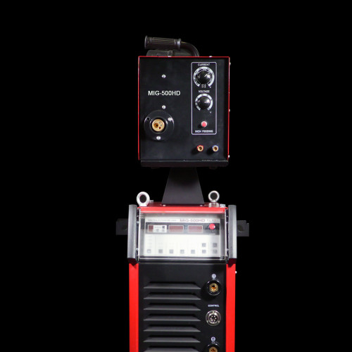 Synergiczny inwerter IGBT 500 amp mig MMA spawacz impulsowy MIG spaw-500HD