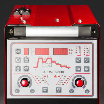 aluminium ALUMIG-300P gas protection mig welding machine with pulse