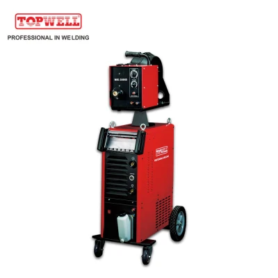 Pulsed CO2 MAG MIG เครื่องเชื่อม 3 เฟส 350amp MIG-350HD