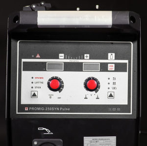 máquina de solda mig pulsada sinérgica multifunção 250a