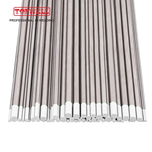 TIG เชื่อมอิเล็กโทรดทังสเตน 0.8% เซอร์โคเนียม (สีขาว, WZ8 / EWZr-8) 10-pk
