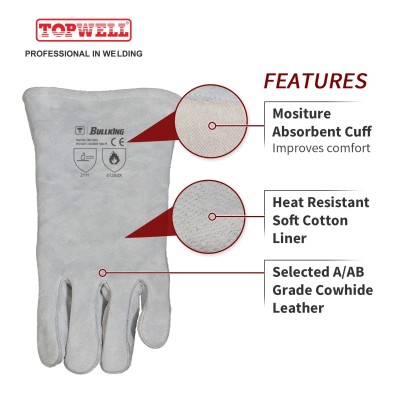 Traditional MIG Stick Welding Gloves BK2203