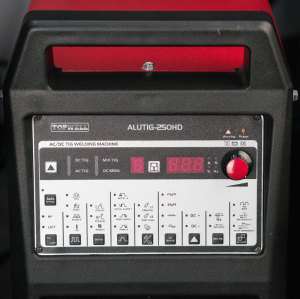 Workshop choice aluminum welding TOPWELL ac dc tig welder ALUTIG-250HD