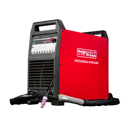 TOPWELL stable and reliable ac dc pulse tig welder ALUTIG-250HD