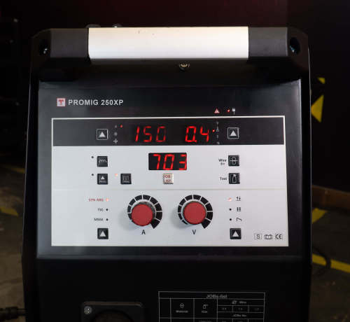 PROMIG 250XP —— 250A'nın yükseltilmiş MIG kaynak makinesi!