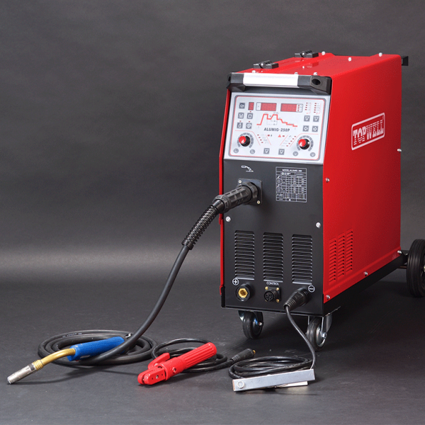 TOPWELL Synergic, Pulse MIG and Double Pulse MIG welder ALUMIG-250P