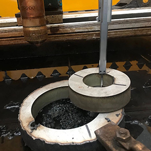 Aço inoxidável de 32 mm por Topwell Plasma CUT-300HD