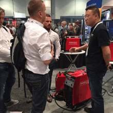 FABTECH show in Las Vegas