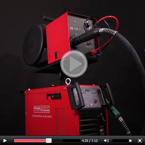 TOPWELL Industrial Puls&double pulse MIG welding machine