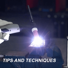 What are the best settings to tig welding aluminum on DCEN?