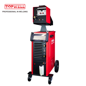 TOPWELL PROMIG-500SYN-DPulse Heavy Industrial High Speed Double Pulse MIG Welder 500A 100% Duty Cycle