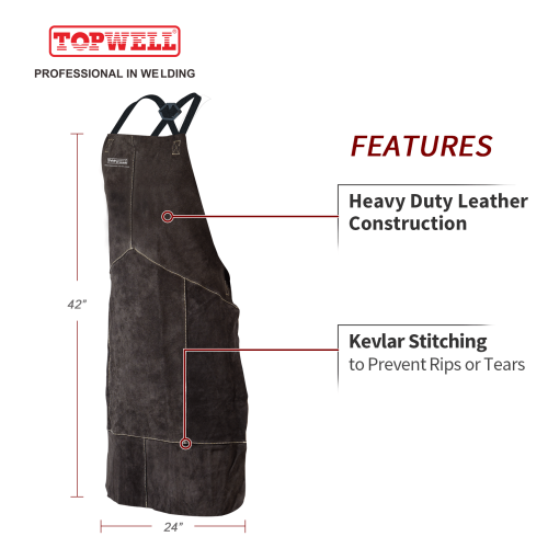 BK2101 Heavy Duty Leather Welding Apron