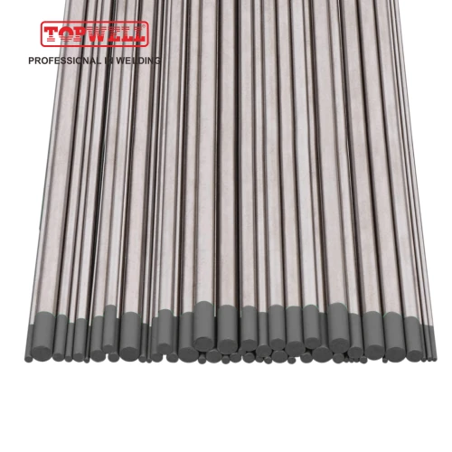 TIG เชื่อมอิเล็กโทรดทังสเตน 2% Ceriated (สีเทา, WC20 / EWCe-2) 10-pk