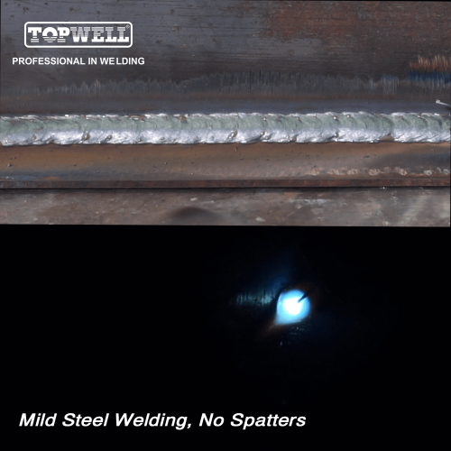 TOPWELL high performance aluminum and stainless steel welding machine mig welder PROMIG-200SYN Pulse