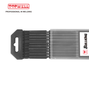 topwell %2 Sertifikalı (Gri, WC20/EWCe-2) Tig kaynakçı için Tungsten Elektrot 10'lu paket