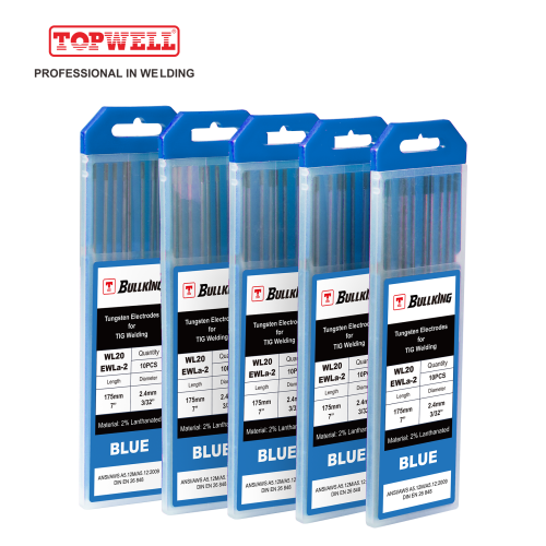 %2 Lantanlı (Mavi, WL20/EWLa-2) Tungsten Elektrot 10'lu paket