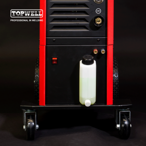 Máquina de soldadura mig de doble pulso refrigerada por agua e incorporada en carro PROMIG 500XP