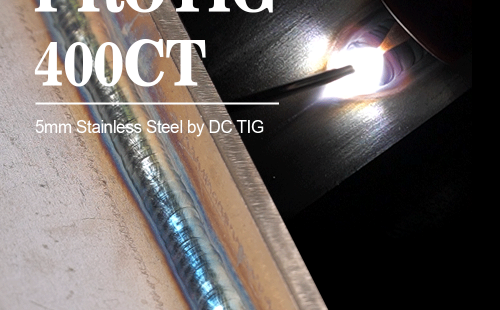 5mm Stainless Steel? One Pass, Perfect Fusion. Meet the Protig-400CT