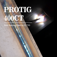 5mm Stainless Steel? One Pass, Perfect Fusion. Meet the Protig-400CT