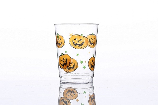 10oz Halloween Pumpkin printing Cup