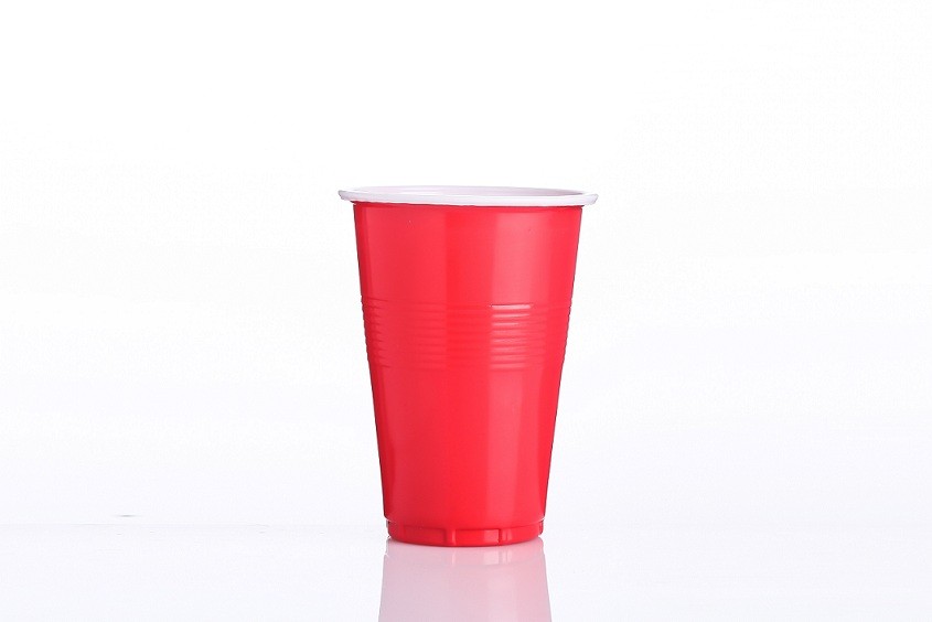 16oz  double color plastic cups