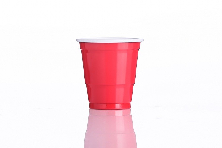 2oz  double color plastic cups