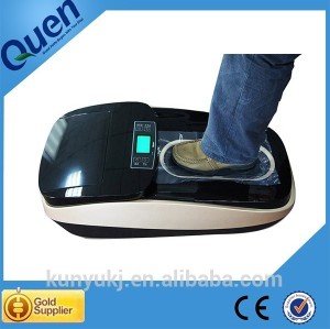 Gran capacidad de gama alta higiénico zapato automático cubierta del dispensador para quirófano para bienes raíces