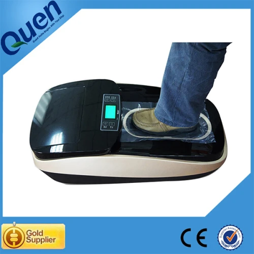 Medical shoe cover dispenser machine