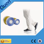 Plastic shoe cover dispenser for factory clean room