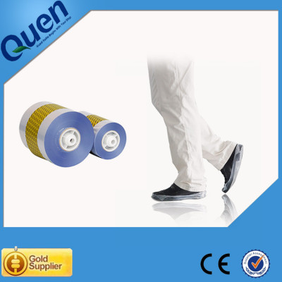 Automatic shoe cover dispenser for food factory