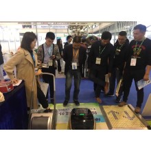 Quen attended the 81th API China Expo for Automatic shoe cover machine