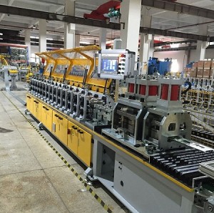 Shutter Slat With Small Windows Roll Forming Machine