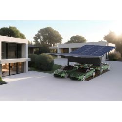 简约双C型-免基础光伏车棚