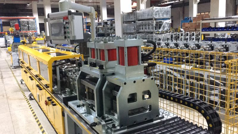 Perforated Slat Roll Forming Machine