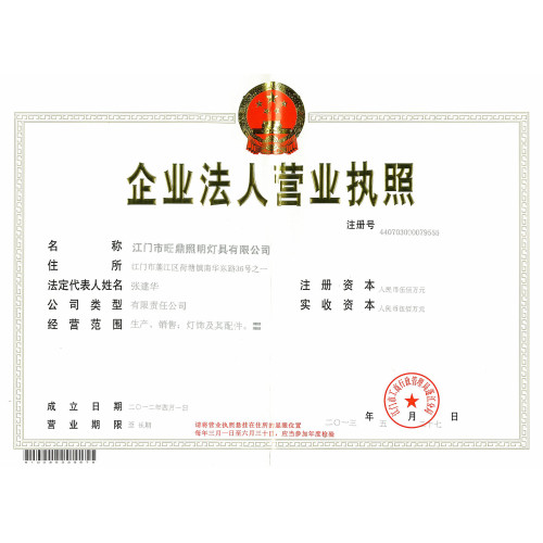 Corporate Business License