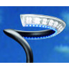 3.7 meters high landscape light | Landscape lamp WD-T003 | Aluminum semi circle lamp head | hot-dip galvanizing pole | fashionable noble elegant style | IP55 | for parks pathways and more | Retail and wholesale