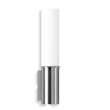 Stainless steel wall lamp | Custom outdoor lamp  WD-B197 | Wall mouted light | Cree Bridgelux Led module 6W 9W | CFL 7 to 16W | OEM | D140mm*H430mm | for Porch and Hallway | Diffuser material customizable