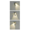 Wall lamp WD-B225-C | Aluminum wall mouted light | noble degsign | left-right direction adjustable