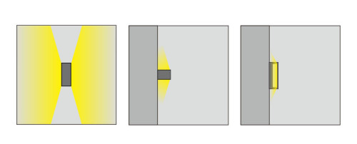 壁灯户外灯定制壁挂灯现代设计矩形环左右灯WD-B230-A