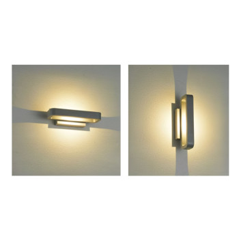 Wall lamp WD-B232 | modern design light | LED | rectangle ring shape | high-quality aluminum | IP65