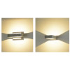 Custom outdoor lamp | Wall mounted WD-B233 | modern design  square-ring shape | Aluminum body