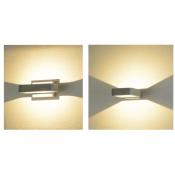 Custom outdoor lamp | Wall mounted WD-B233 | modern design  square-ring shape | Aluminum body