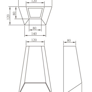 Wall lamp WD-B285 | Wall sconce | Aluminum round head | LED | Concise modern style | IP65