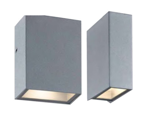 Wall lamp outdoor wall mounted light cubic wall sconce wall luminaire aluminum 180*90*260mm LED 4W/8W/12W concise modern style aluminum IP65 customized WD-B286