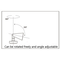 Wall lamp WD-B193 | Outdoor wall mounted light | high-quality aluminum | IP65 | up or down rotated
