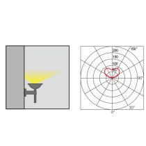 Outdoor wall mounted light | Wall lamp WD-B234 | LED | High-quality aluminum | Copper body | IP55